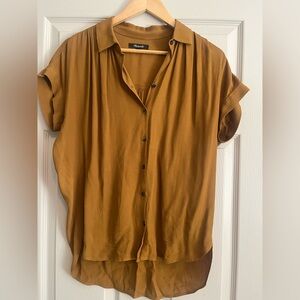 Madewell Ochre Button-Down Shirt